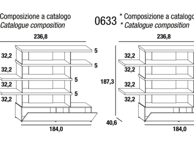 Libreria Air di Lago: contatta il venditore per scoprire il prezzo 