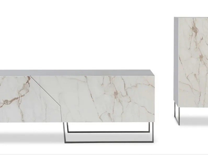 Mobile soggiorno modello Doppler k sideboards di Bonaldo a prezzo scontato