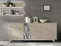 Madia di Tomasella in laminato materico Diagonal variante a in Offerta Outlet