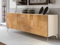 Credenza a tre ante massello di Briccola