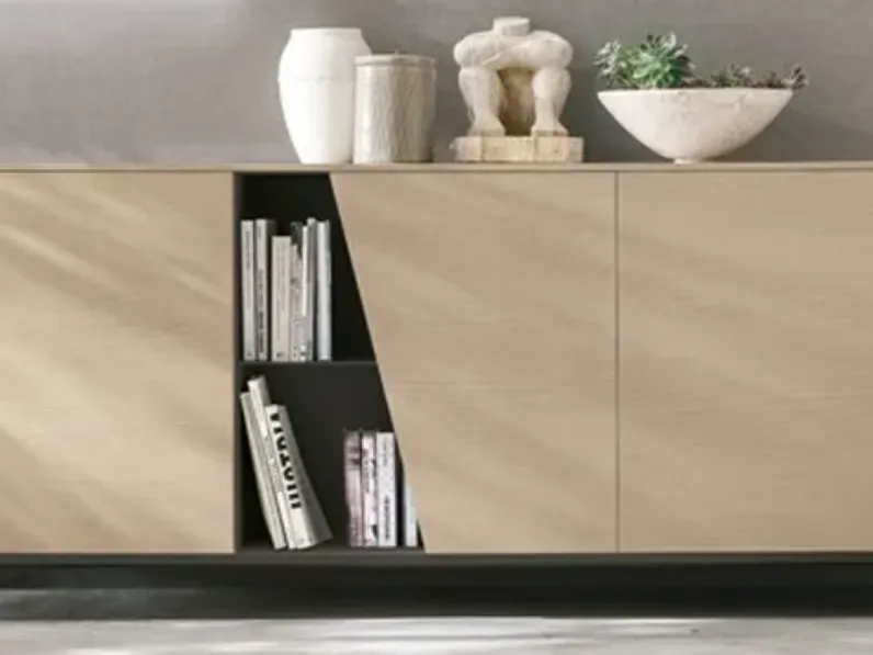 Madia diagonal in stile design di Tomasella in Offerta Outlet
