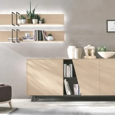 Madia Madia diagonal in stile design di Tomasella in Offerta Outlet