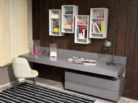 Parete attrezzata Domino Pianca in stile moderna a prezzo scontato