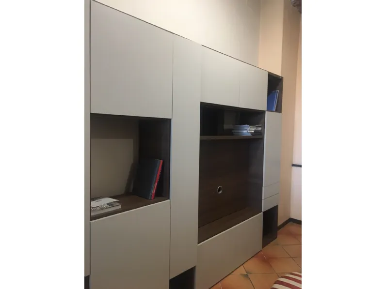 Parete attrezzata Europeo in melamminico in Offerta Outlet
