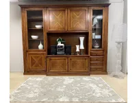 Soggiorno completo modello Parete finitura bassano di Artigianale in Offerta Outlet