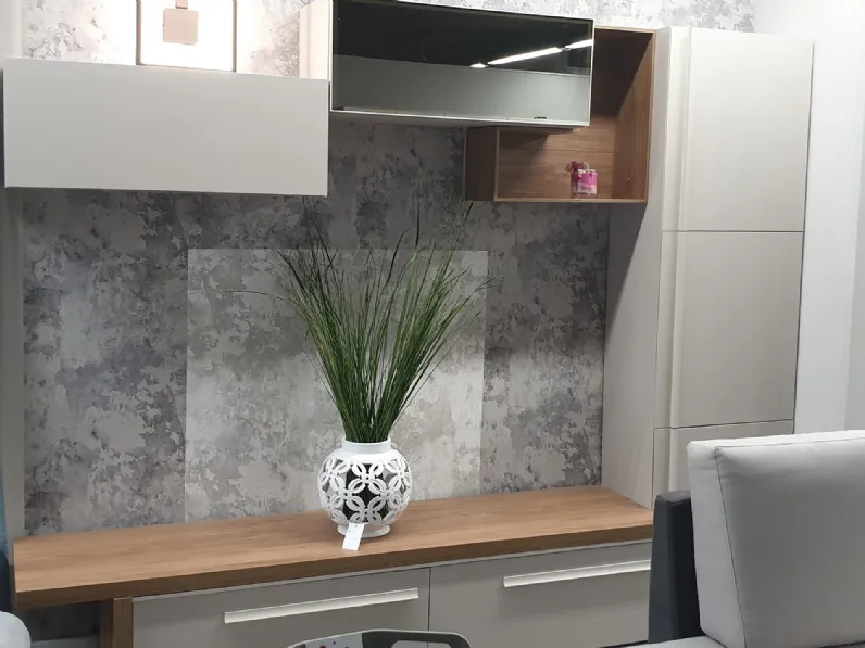 Soggiorno Abaco di Gierre: design moderno a prezzi outlet.