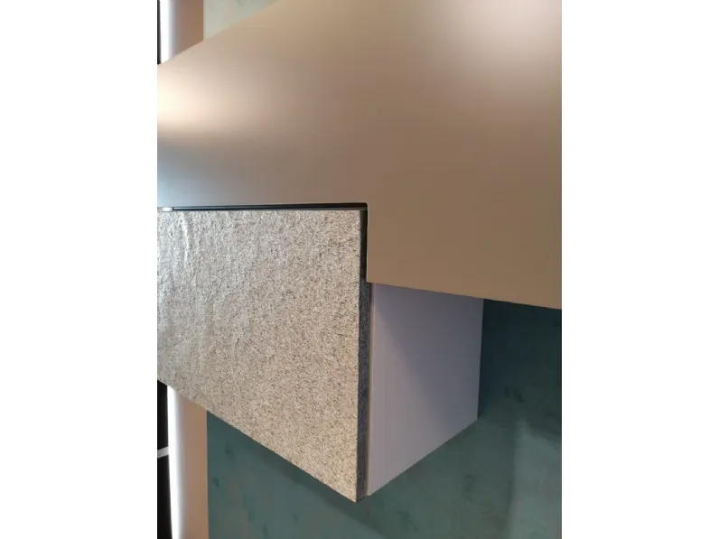 Soggiorno completo modello Horizon componibile di Mobilgam a prezzo Outlet