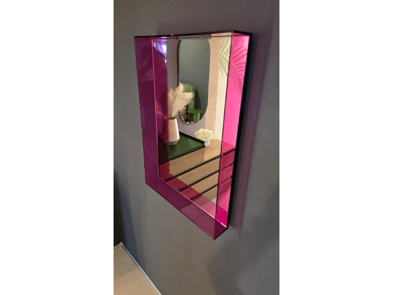 Specchio design Specchio kartell only me fucsia traspare di Kartell a prezzo scontato