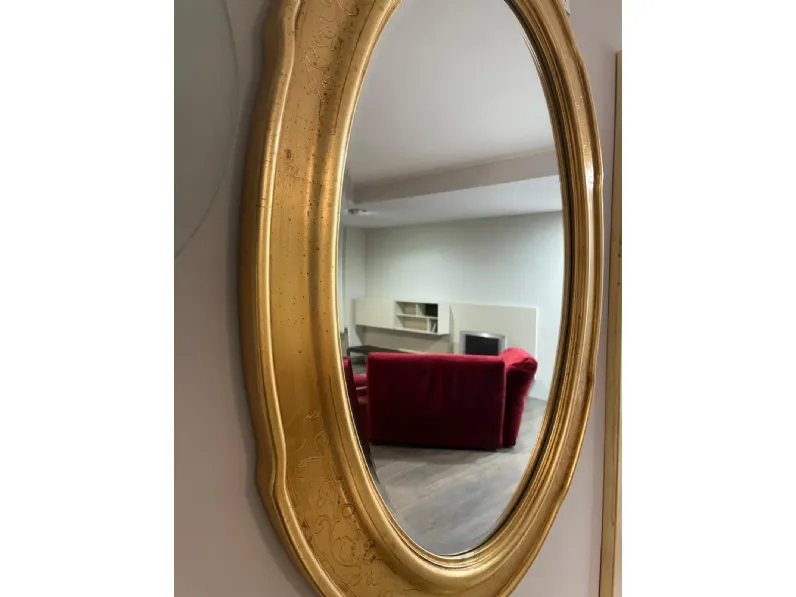 Specchio classica Specchio oro di Artigianale a prezzo Outlet