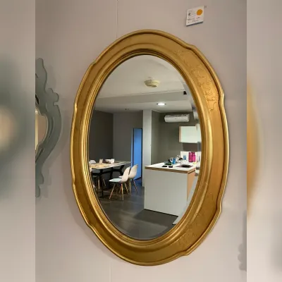 Specchio classica Specchio oro di Artigianale a prezzo Outlet