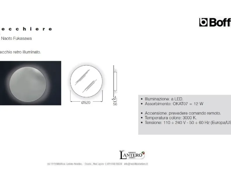 Specchio Specchio lotus boffi di Boffi a prezzi davvero convenienti