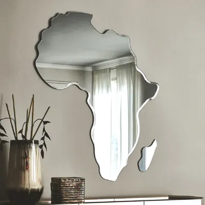 Specchio stile moderna modello Africa in OFFERTA OUTLET 