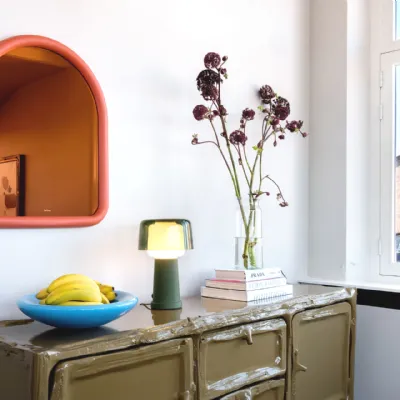 Specchiera Mirror dome di Fatboy in stile design 