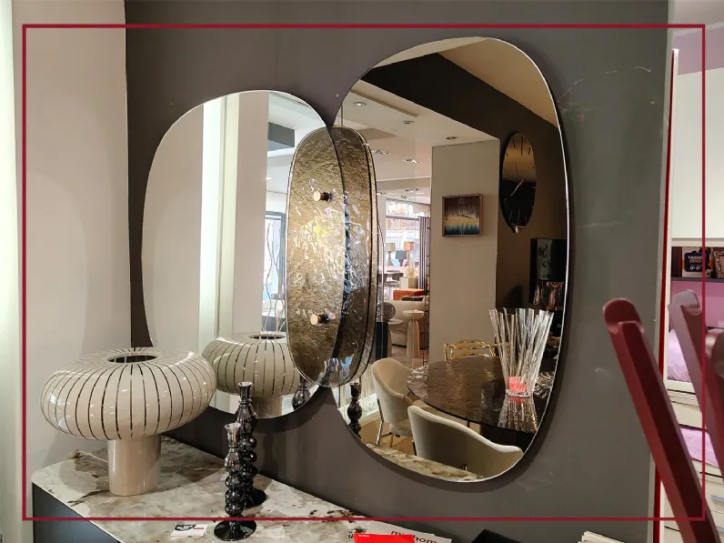 Specchio in stile moderna Lagoon OFFERTA OUTLET
