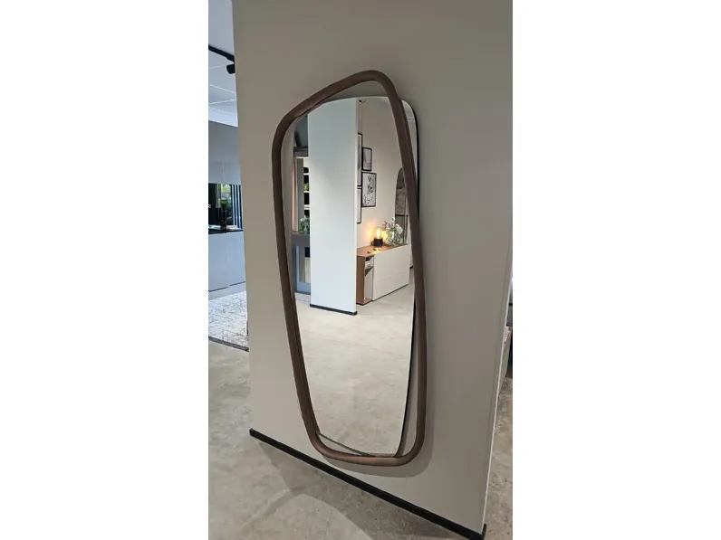 Specchiera modello Specchio a parete golden wood di Ozzio a prezzi convenienti