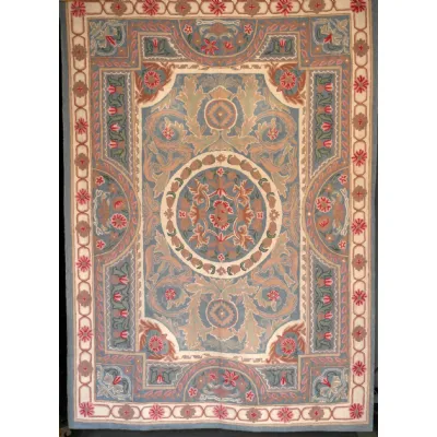 Tappeto in lana classico rettangolare Chainstich cm.140x200 di Sitap a prezzo ribassato