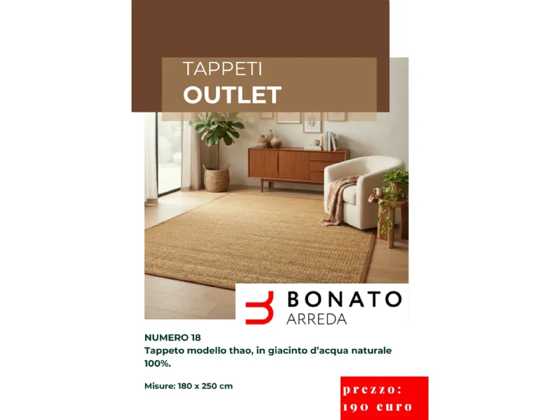 Tappeto Design modello Tappeti tinta unita con forte sconto 
