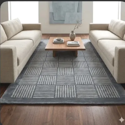 Tappeto Moderno in fibra naturale  modello Tappeto in lana laos 170x240 natuzzi a prezzi convenienti