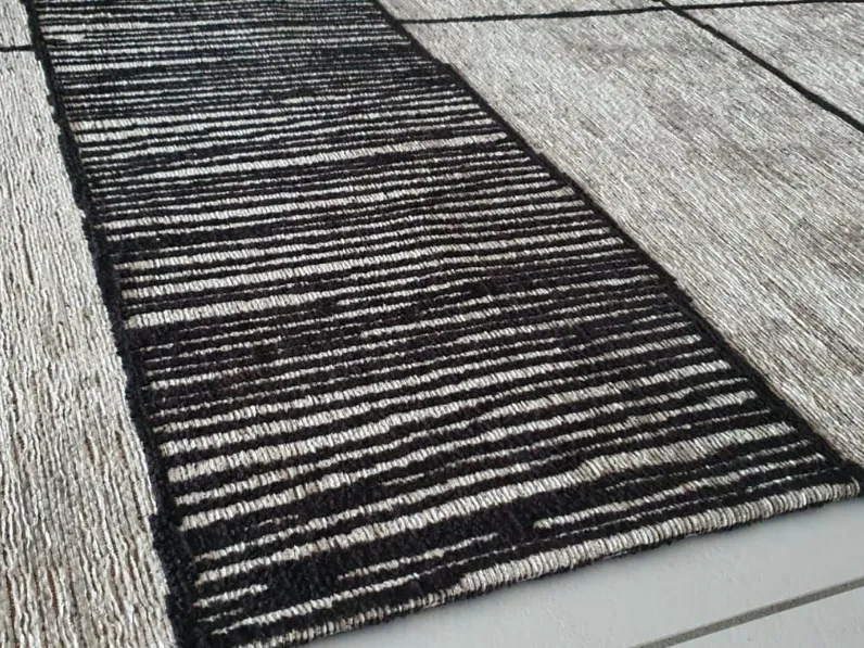 Tappeto rettangolare  in stile moderno Klee chenille Adriani e rossi a prezzo Outlet