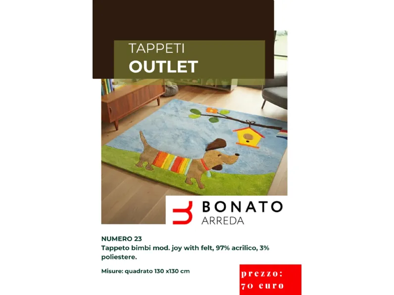 Tappeto Design modello Tappeti camerette kids a prezzi outlet 