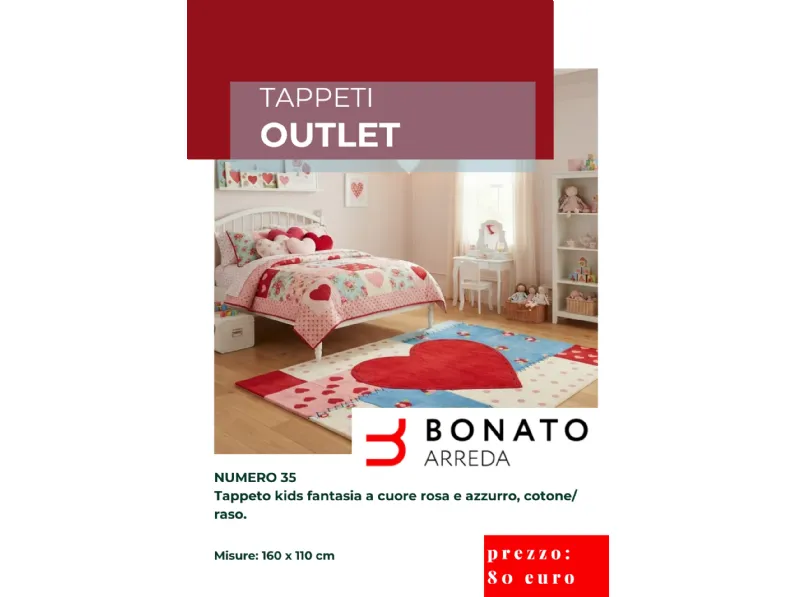 Tappeto Design modello Tappeti camerette kids a prezzi outlet 