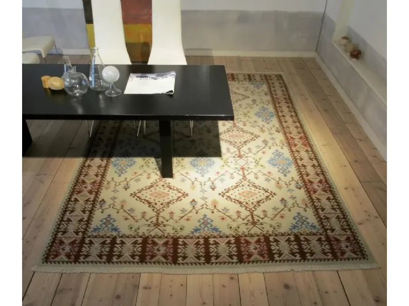 Tappeto classico Tappeto orientale  kilim disegno pirot Tisca in Offerta Outlet