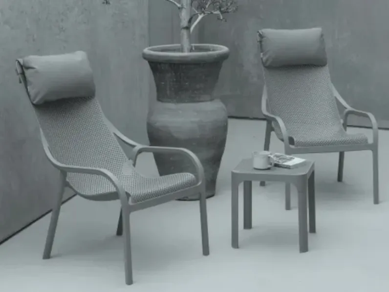 Tavolo da giardino Net table 40 antracite a marchio Nardi a prezzo ribassato
