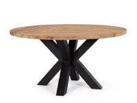 Tavolo per l'esterno  set tavolo roderick 150 cm con 4 sedie coachella verdi Bizzotto a prezzo scontato