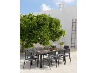 Tavolo da giardino Tavolo levante nardi antracite  a marchio Nardi a prezzo ribassato
