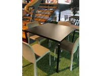 Outlet: Tavolo Iron da giardino Connubia. Prezzo scontato!