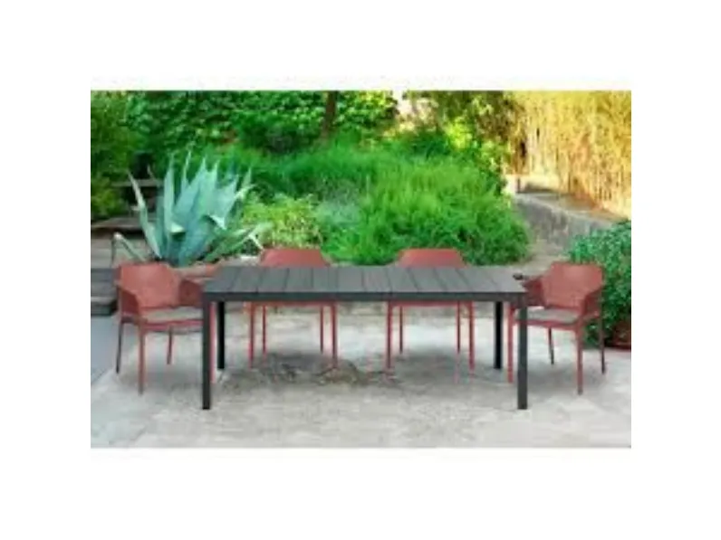 Tavolo modello Rio 140 ext a 210 da giardino Nardi a prezzo Outlet 
