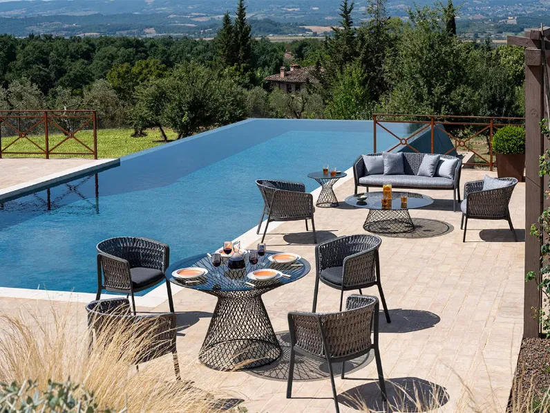 Tavolo modello Set comò tavolo e sedie per l'esterno Emu in Offerta Outlet 