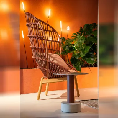 Tavolo da giardino modello Roll side table  Kettal a prezzi convenienti