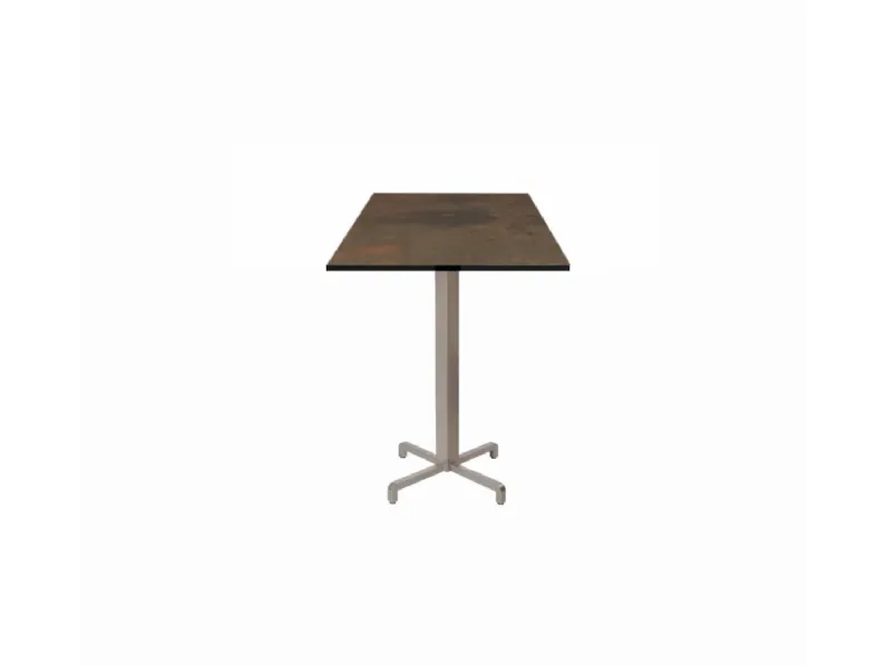 Tavolo scontato da giardino Tavolo high 70x70 e sgabelli trill Nardi