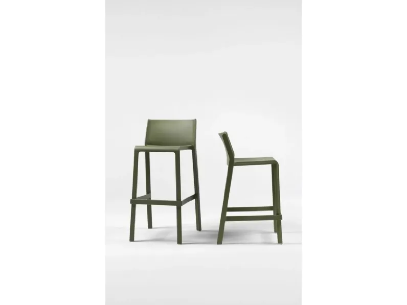 Tavolo scontato da giardino Tavolo high 70x70 e sgabelli trill Nardi