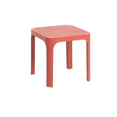 Tavolo per l'esterno Net table 40 corallo Nardi a prezzo ribassato