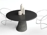 Tavolo con piano in laccato ovale di Minotti italia a PREZZO OUTLET 