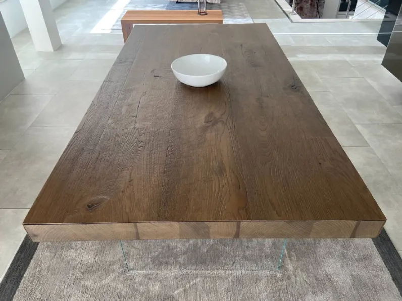Tavolo in offerta outlet modello Air extendable wildwood di Lago 