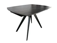 Tavolo Caponord Target point in ceramica Rettangolare allungabile 