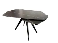Tavolo Caponord Target point in ceramica Rettangolare allungabile 