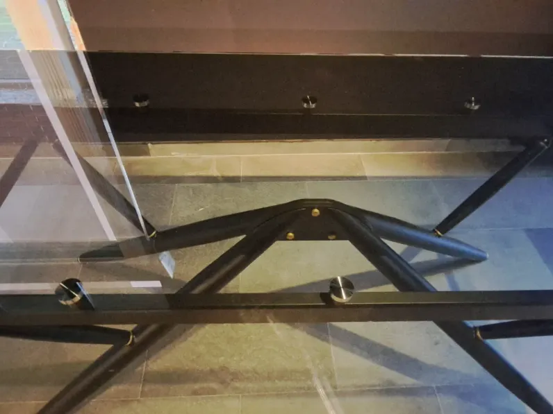 Tavolo Bridge Bontempi in vetro Allungabile scontato 64%