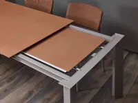 Tavolo in ceramica rettangolare Profile e omnia outlet Diotti.com a prezzo scontato