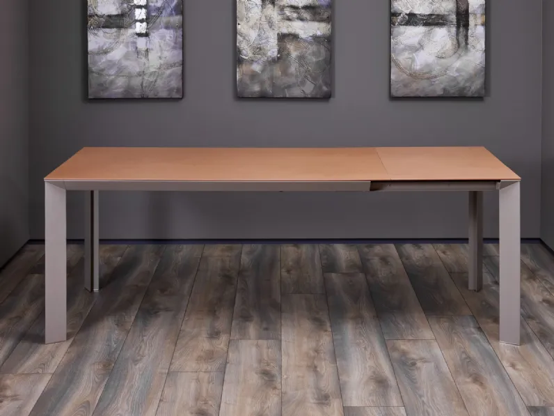 Tavolo in ceramica rettangolare Profile e omnia outlet Diotti.com a prezzo scontato