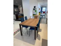 Tavolo in laminato rettangolare Space Scavolini in offerta outlet