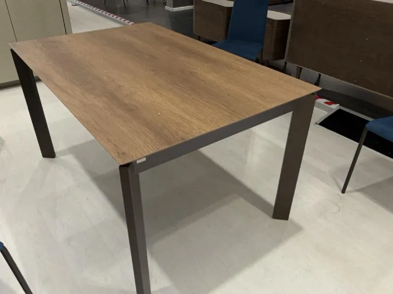 Tavolo in laminato rettangolare Space Scavolini in offerta outlet