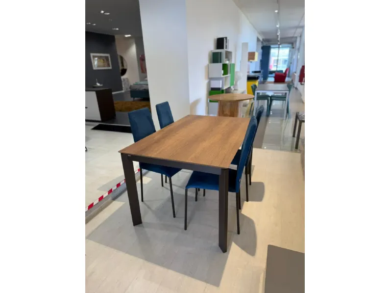 Tavolo in laminato rettangolare Space Scavolini in offerta outlet