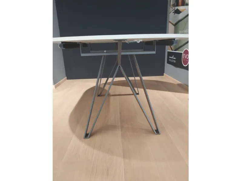Tavolo in laminato rotondo Tavolo apple Zamagna in offerta outlet