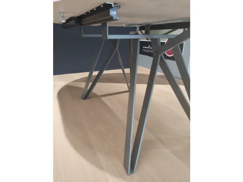 Tavolo in laminato rotondo Tavolo apple Zamagna in offerta outlet