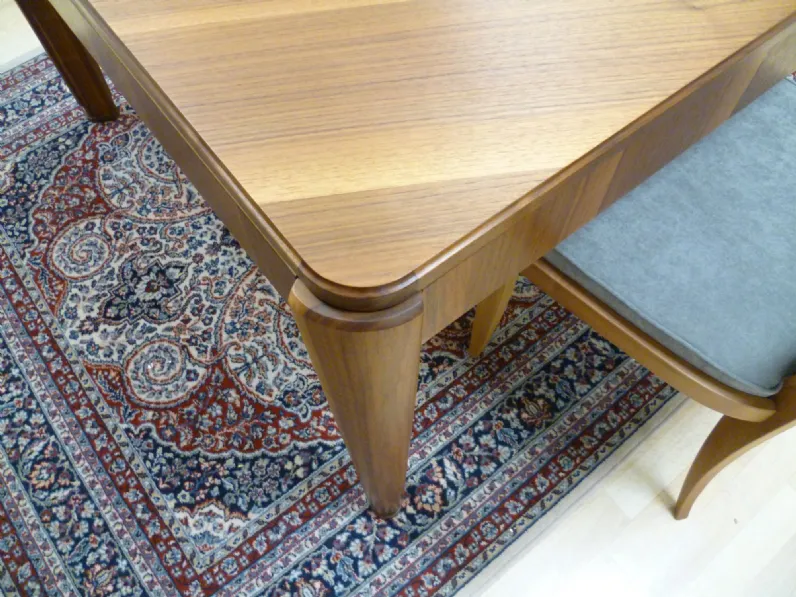 Tavolo quadrato in legno 900 di Artigianale in Offerta Outlet