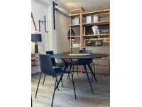 Tavolo in laccato rotondo Biplane-slim Alias in offerta outlet